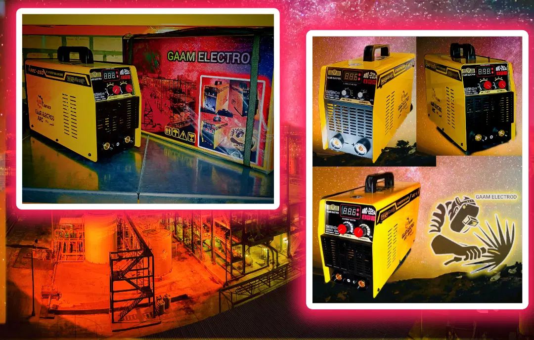 ساخت انواع دستگاه جوش شرکت گام الکترود