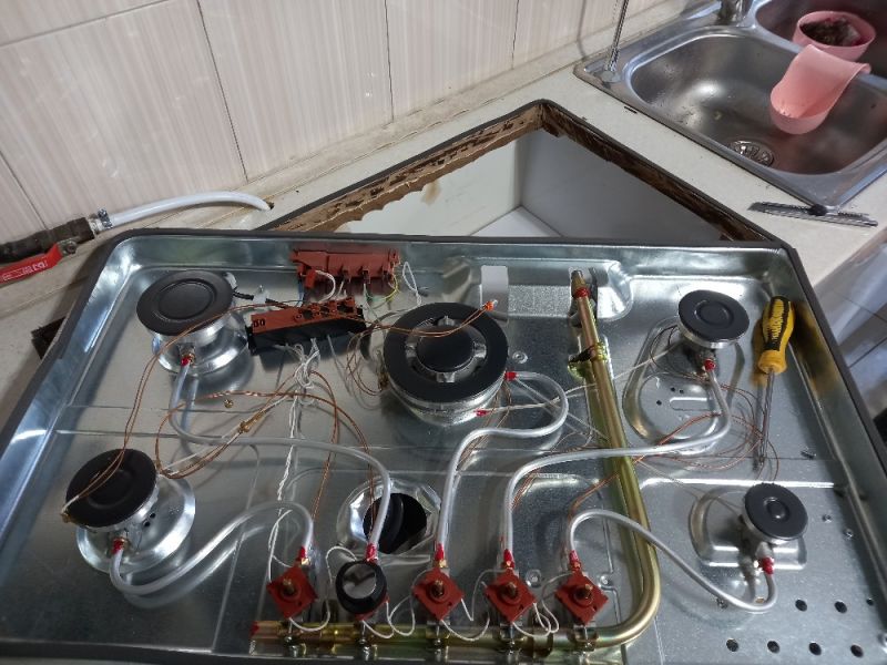 سرویس اجاق گاز رومیزی