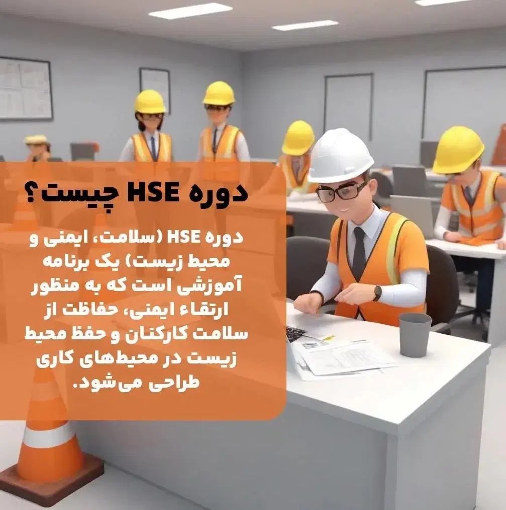 آموزش HSE مقدماتی  و پیشرفته