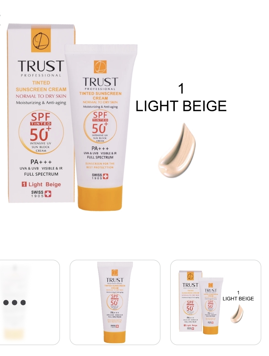 ضدافتاب رنگی spf50
