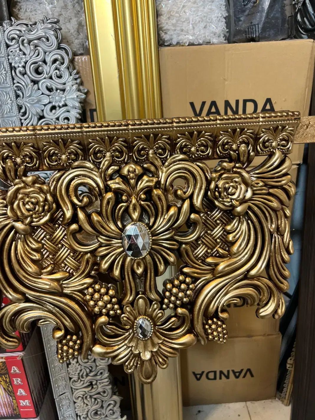 قاب پرده کتیبه پرده