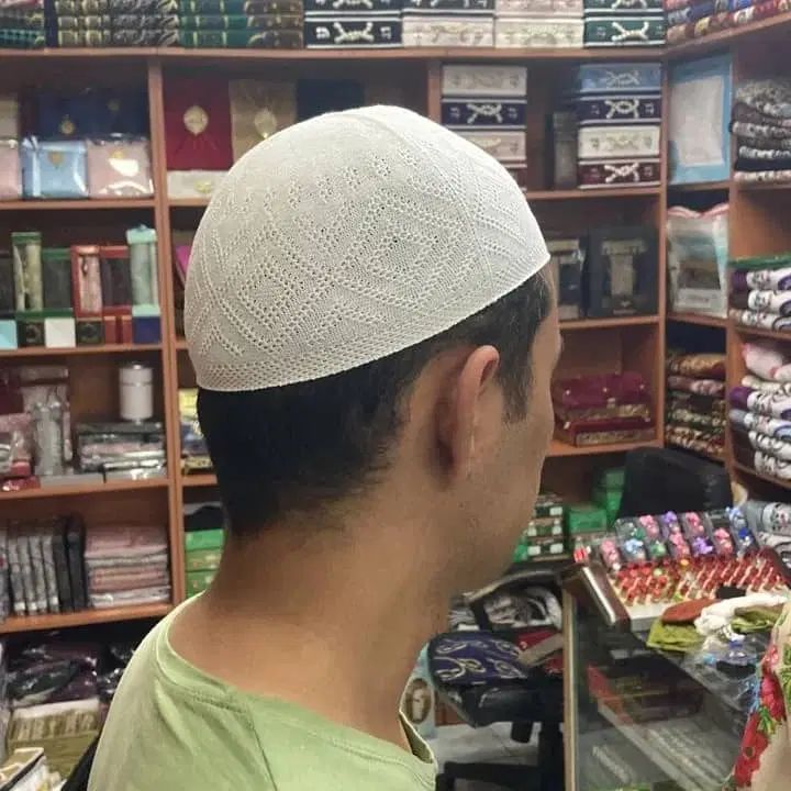 کلاه نماز نخی سوغات حج تمتع و عمره